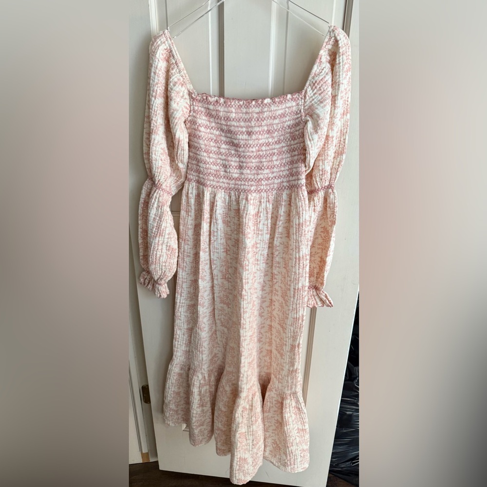 Nothing Fits But - pink toile / rouge haru dress - Picture 3 of 9